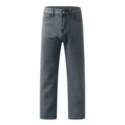 Ketyyh-chn99 Mens Jeans Regular Fit 2024 Men's and Big Men's Relaxed Fit Pants Athletic Cargo Pants Straight Fit Casual Pants Grey,XL