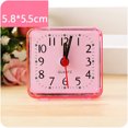 thumbnail image 3 of Table Quartz Clock Desk Alarm Battery Powered Quartz table alarm; Home Bedroom Kids Room Bedside Clock ABS Case, 3 of 3