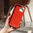 thumbnail image 3 of Étui Arc-en-Ciel Mignon Compatible avec iPhone, Étui de Protection Intégrale en Silicone Liquide Coloré Antichoc pour Femmes et Filles (iPhone 11, Rouge), 3 of 7