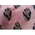 thumbnail image 4 of oneOone Cotton Silk Fabric Leaves & Floral Block Print Fabric BTY 42 Inch Wide, 4 of 4