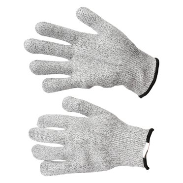 MAYUJIAA 1 Paire Gants de Travail Anti-Coupe de Qualité Alimentaire Gants de Travail Résistants à l'Usure (S) AF323-0832