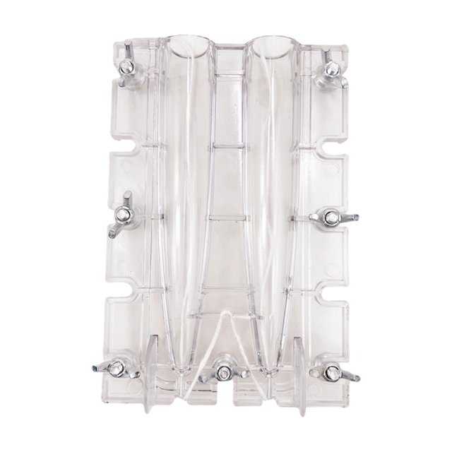 QualitChoice Unique Tapers Candle Mold For Paraffin Wax Candle Making Supplies Durable Plastic Tapers Molds For Making