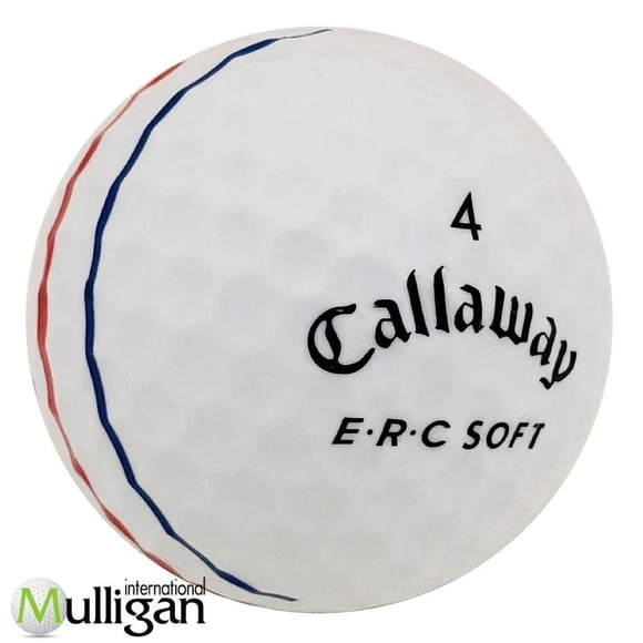 Mulligan - 12 Callaway ERC Soft (Triple Track) 5A Pristine Recycled Used Golf Balls