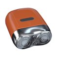 thumbnail image 1 of 1X Razor Bradem Clear Out Deal, Electric Shaver for Men Pocket Size Mini Portable Shaver Wet and Dry Mens Shaver Usb Rechargeable Shaver Charging Easy One Button Use, Shave Orange, a Electric Shaver, 1 of 1