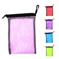 thumbnail image 3 of Dive Swimming Drawstring Mesh Bag Storage For Snorkeling Equipment Diving Goggles 9''.5" Pink, 3 of 8