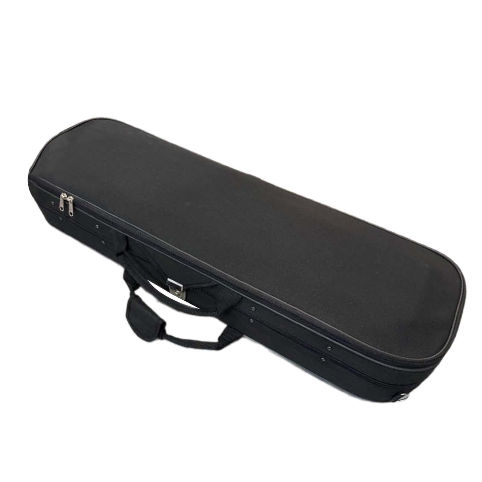lionlar 4/4 Full Size Violin Travel Case Oblong Shape Wear Resistant Protective Case B