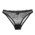 thumbnail image 1 of Sous-vêtements pour Femmes en Maille Transparente Lingerie Broderie Soutien-Gorge et String et Bas, 1 of 4