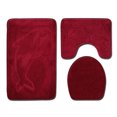 thumbnail image 2 of maskred 3x Bathroom Rug Sets Easy To Install Waterproof Anti-slip Multi-functional Eco-friendly Durable PJ210922-A012 1Set, 2 of 6