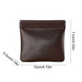 thumbnail image 3 of Portable Coin PouchAutomatic Closure Coin PurseFaux Leather OrganizerBagCash Pouch For Carrying Coin Convenient Jewelry Pouch, 3 of 9