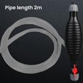 thumbnail image 3 of Pompe à Liquide Multifonction, Pompe Manuelle de Transfert de Carburant Tuyau Siphon d'Essence Pompe Siphon Portable pour Essence (2 m), 3 of 6