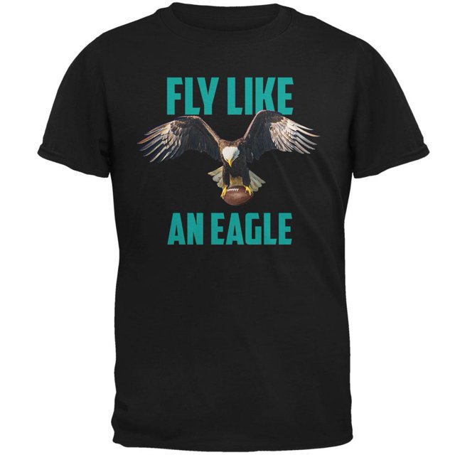 Fly Like an Eagle T-Shirt de Football Doux pour Hommes