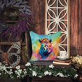 thumbnail image 5 of Carolines Treasures DAC3994PW1414 Coussin Décoratif en Tissu Polyester 14 x 14 Po Unisexe Hippie Animal Hippopotamus, 5 of 5