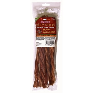 1 Pound 12 Inch BRAIDED Bully Sticks In Zip Lock Bag