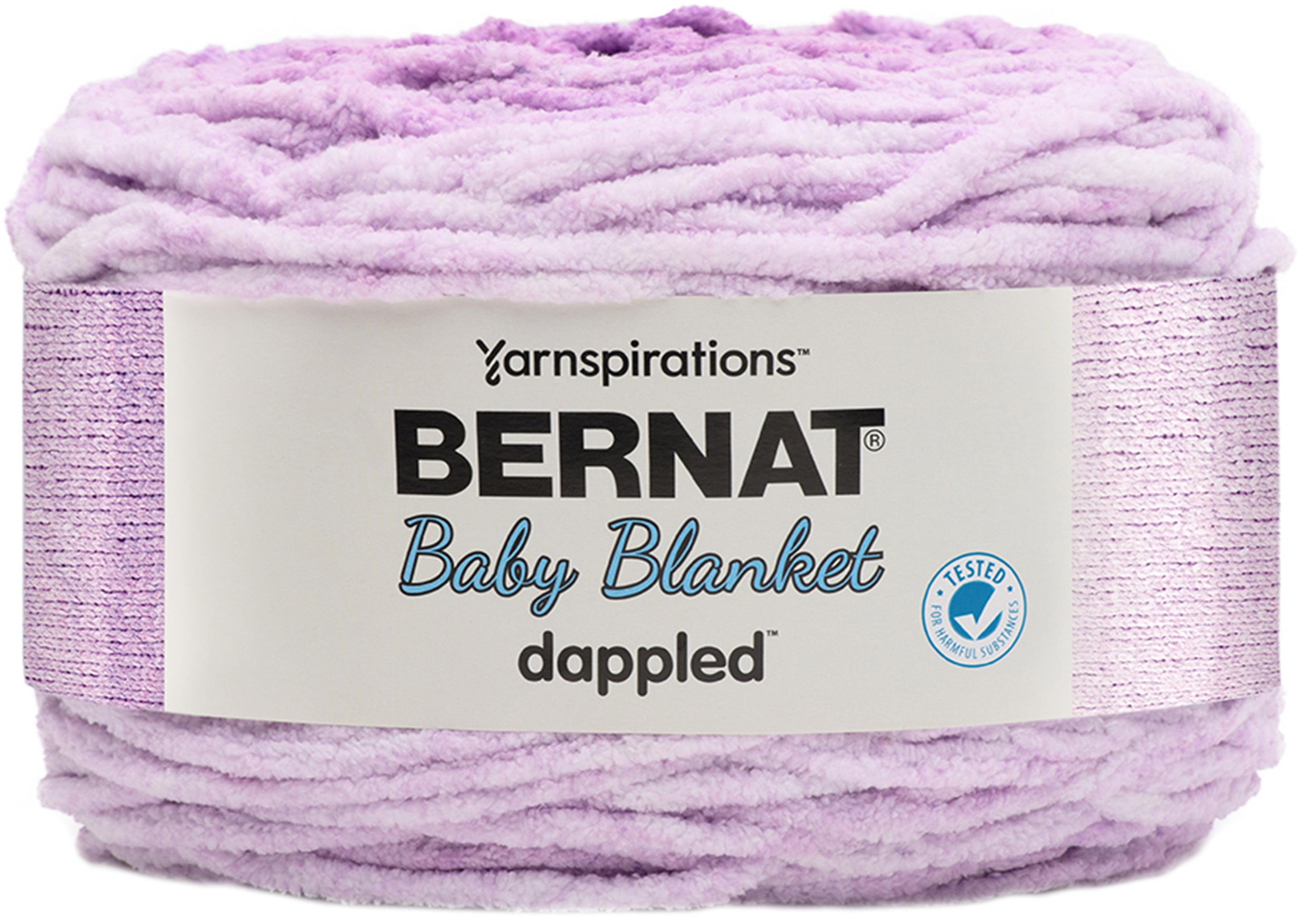 Bernat® Fil pour Couverture pour Bébé Dappled™, Polyester #6 Super Volumineux, 10,5 Oz/300 G