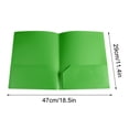 thumbnail image 2 of File Folder,Binder Folder,Folder Organizer,Two Pocket Folder,Plastic Folders with Pockets,Heavy Duty Plastic File Folders, 2 Pockets Folder,Supplies Multiple Colors, 2 of 9