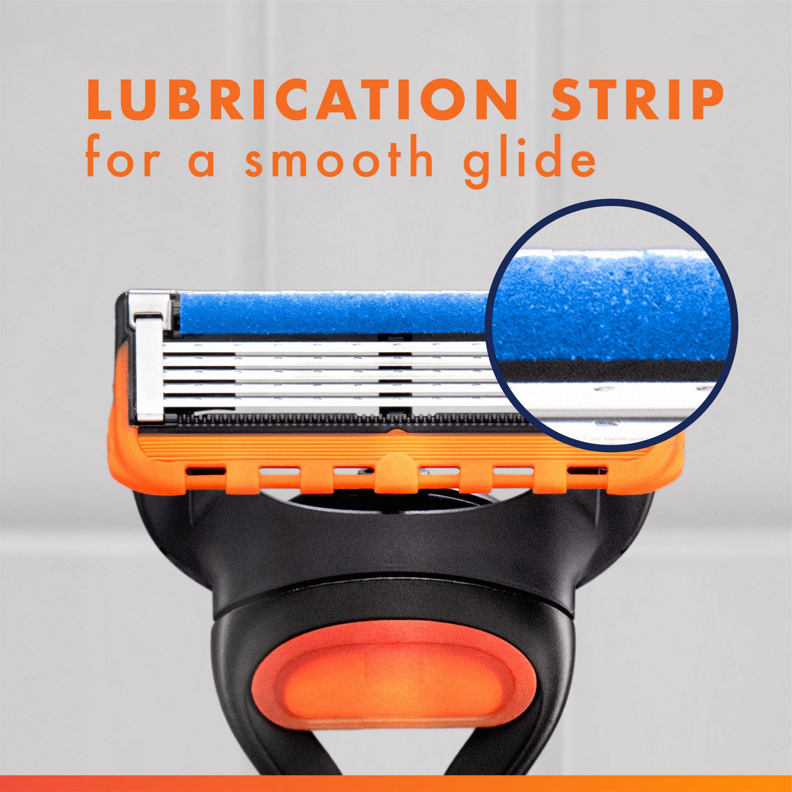 Gillette Fusion5 Rasoir pour Hommes, 1 Manche de Rasoir, 2 Cartouches de Lames, avec Bande Lubrifiante et Tondeuse de Précision pour Hommes