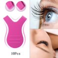 thumbnail image 3 of Xuanheng 10 Pcs Extension de Cils Greffage Permanente Boucleur Permanente Réutilisable Lift Lifting Cils rose Rouge, 3 of 8