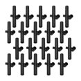 thumbnail image 3 of DYNWAVECA 20 Pieces Kite Frame Connector Joints DIY Kite Making Accessories Easy Assemble Connect Parts Components Repair Frame Parts L, 3 of 9