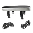 thumbnail image 1 of ZLight Bicycle Rear Seat Cushion Comfortable Rear Women Men Bike Saddle for Black Silver Length 30cm, 1 of 6