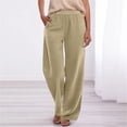 thumbnail image 2 of Women's Everyday Casual Long Pants for Summer Wear with Versatile Design and Easy Care Features, 2 of 5