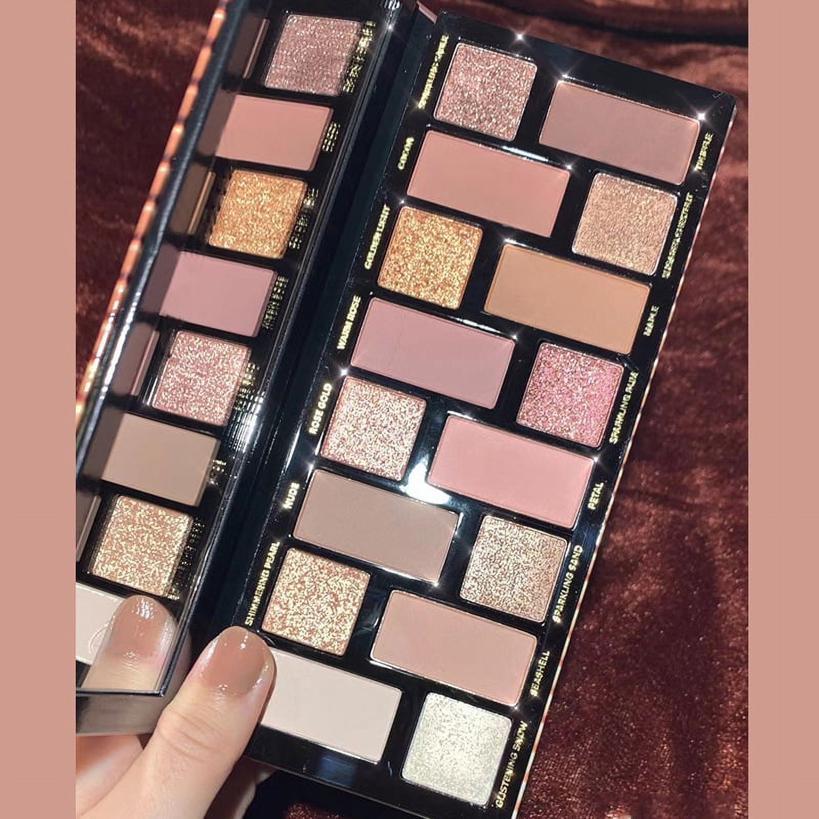 16 Colors Eyeshadow Palette Eyeshadows Long Lasting Eye Shadows Eye Makeup Pallet Cosmetics Gift Kit