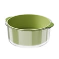 thumbnail image 1 of Double Layer Kitchen Drain Rack PET Dish Organizer for Vegetable Fruit Washing Filter Strainer and Drying Storage, 1 of 6