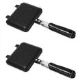 thumbnail image 3 of 2X Grilled Sandwich Maker,Bread Toast Breakfast Machine,Hot Sandwich Pan, Aluminum Flip Pan,Kitchen Tool, 3 of 5