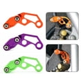 thumbnail image 4 of Motorcycle Bikes Modified Oil Pipeline Brake Line Clamp Protect Aluminum Alloy Green, 4 of 4