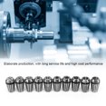 thumbnail image 3 of Chuck, 10Pcs CNC ER16 Chuck,  Milling Machine For Engraving Machine Industrial Equipment Industrial Machine, 3 of 8