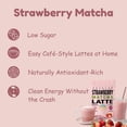 thumbnail image 4 of Roynest Premium Strawberry Matcha Latte Powder | Ready to Mix for Iced Drinks, Smoothies & Cold Beverages | Clean Energy | 150g Resealable Pouch, 4 of 8