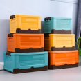 thumbnail image 2 of Storage Box Large Capacity Heat Resistant Plastic Folding Toys Organizer Holder for Home, 2 of 10