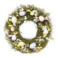 thumbnail image 1 of Easter Wreath for Front Door Hanging 36 cm Plastic Green Leaves and Egg Decor for Spring or Easter Display, 1 of 8