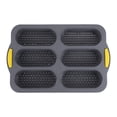 thumbnail image 3 of Feltree Silicones Bread Baguettes Moulds 6 Connections Hot Dog Silicones Molds Nonstick Baking Pan Baking Tools, 3 of 7