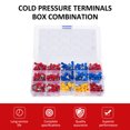 thumbnail image 4 of Mistaha 280PCS Mixed Insulated Wire Connectors Kit, Electrical Cold-pressed Terminal Assortment Set in Plastic Box - AWG 22-10, ABS+Copper, 4 Sizes - Red, Blue, Yellow, 4 of 6