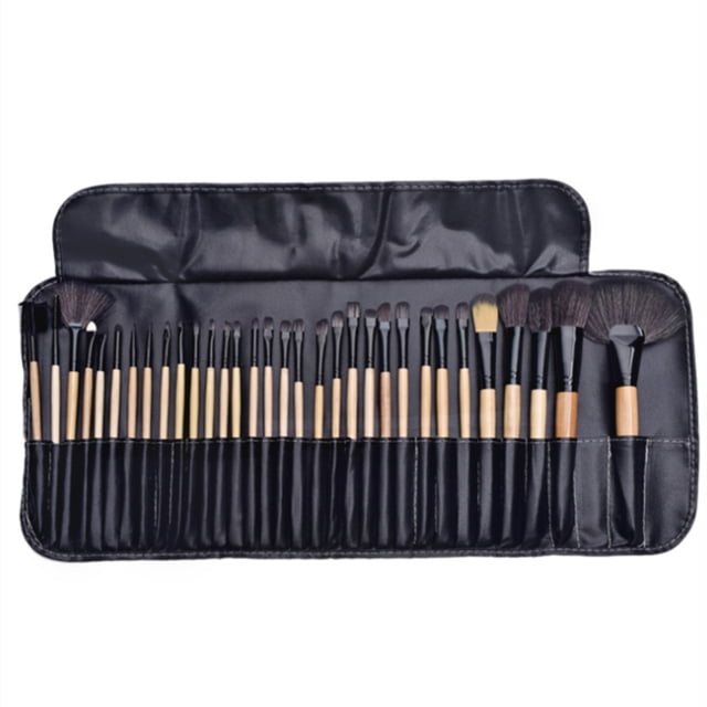 32 Piece Makeup Brush Set Plastic Handle with Brush Bag Makeup Brushes Makeup Tools