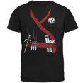 thumbnail image 1 of Halloween Red Clan Ninja Assassin Costume Mens T Shirt, 1 of 2