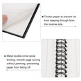 thumbnail image 4 of Unique Bargains A5 Top Spiral Lined Notebook 80 Sheets Ruled Paper Hardcover Memo Pad, Black, 4 of 5