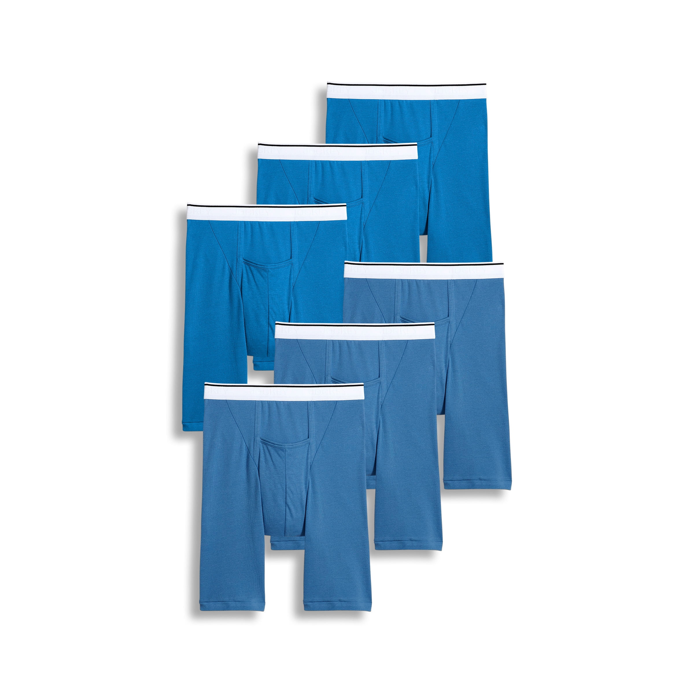 Jockey Men's Pouch 10" Midway Brief - 6 Pack