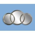 thumbnail image 1 of Silver Leaf Triple Ring Wall Mirror, 1 of 2