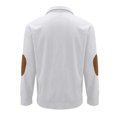 thumbnail image 4 of Ediodpoh Chandail Sans Capuchon pour Homme, Mode Décontractée, Manches Longues, Coupe Ample, Confortable, Chandail à Capuchon pour Homme, Chandail pour Homme, Blanc, G, 4 of 6