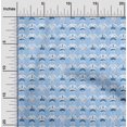 thumbnail image 2 of oneOone Velvet Baby Blue Fabric Medical Craft Projects Decor Fabric Printed By The Yard 58 Inch Wide, 2 of 4