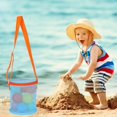 thumbnail image 1 of WIFKLSIIPG Colorful Mesh Beach Bags Portable Foldable Sea Bag with Adjustable Carrying Straps Toy Storage Bag Beach Bags, 1 of 5