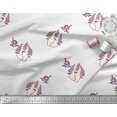thumbnail image 2 of Soimoi Polyester Crepe Fabric Leaves,Bird & Floral Block Print Sewing Fabric Yard 42 Inch Wide, 2 of 3