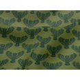 thumbnail image 4 of oneOone Viscose Jersey Fabric Owl Block Print Fabric BTY 60 Inch Wide, 4 of 5