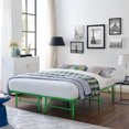 thumbnail image 1 of Modway Horizon Remplace le Sommier - Cadre de Lit en Métal Pliable, Double, Vert, 1 of 5