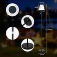 thumbnail image 3 of Lampe sur Pied LED RGBW Lampe Solaire d'Extérieur Lumière de Bureau Colorée, 3 of 8