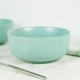 thumbnail image 4 of Mainstays Alessandra Mint Stoneware Cereal Bowl, 4 of 6