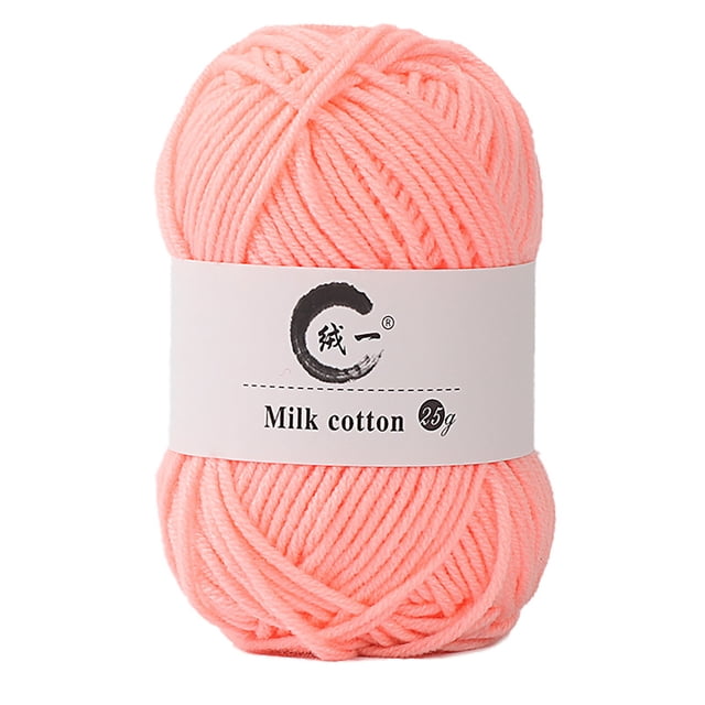 TopLLC Fil de Coton et Laine Doux Coloré pour Bébé, 25 g