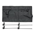thumbnail image 4 of Removable Awning Canopy for Wagon Attachment Sun Shade Cover for Trolley Cart, 4 of 9
