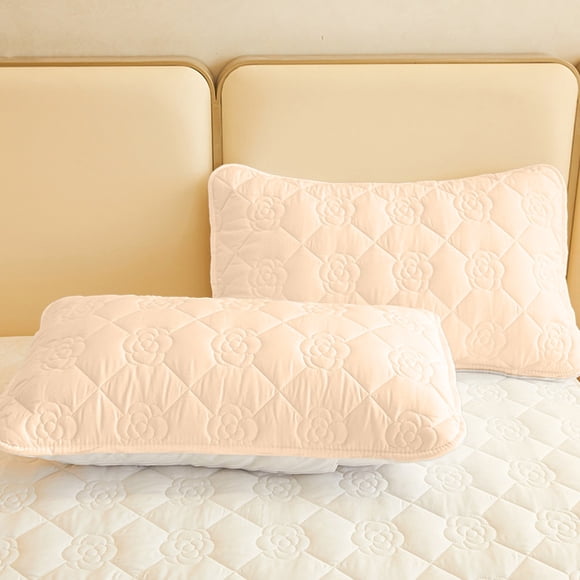 Dvumao Home Decor, 48x74cm 18.8x29 Inches Pair Of Pillowcases Waterproof And Thickened Mattress Protective Cover Washed Pillowcase Cover Excluding Core